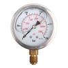 0250Bar 0 3750PSI G14 63mm Dial Hydraulic Water Pressure Gauge Meter