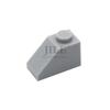 100pcs Moc Slope 45 2x1 3040 DIY Creative Enlighten Basics Building Blocks Bulk Bricks Compatible with Assembles Particles