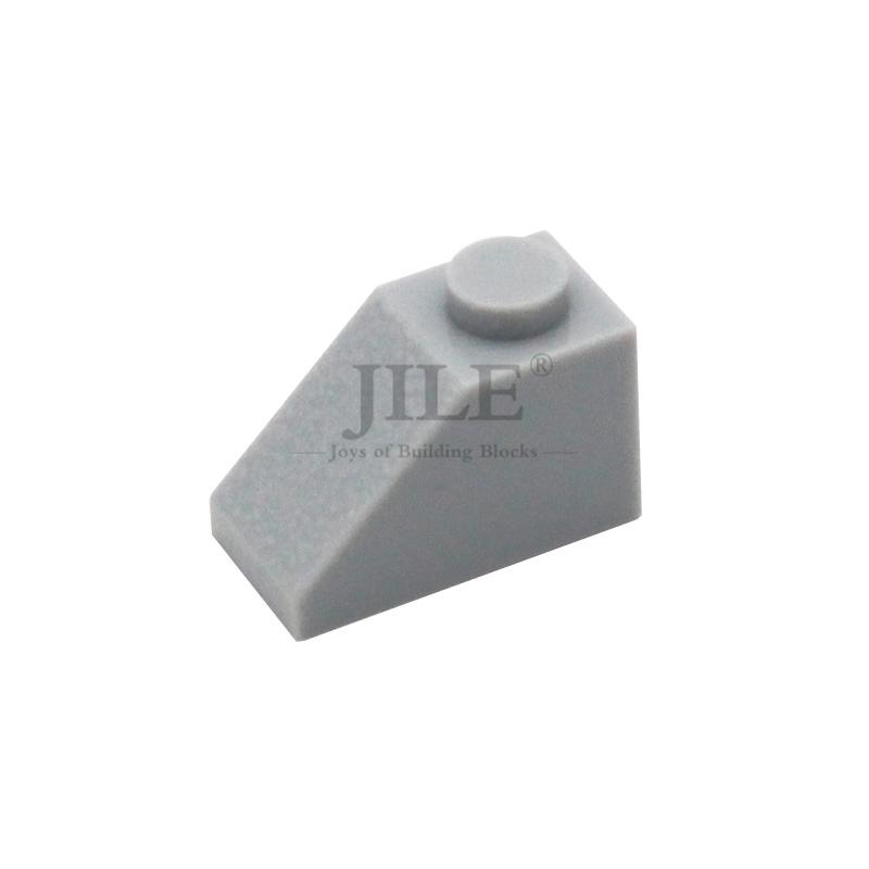100pcs Moc Slope 45 2x1 3040 DIY Creative Enlighten Basics Building Blocks Bulk Bricks Compatible with Assembles Particles