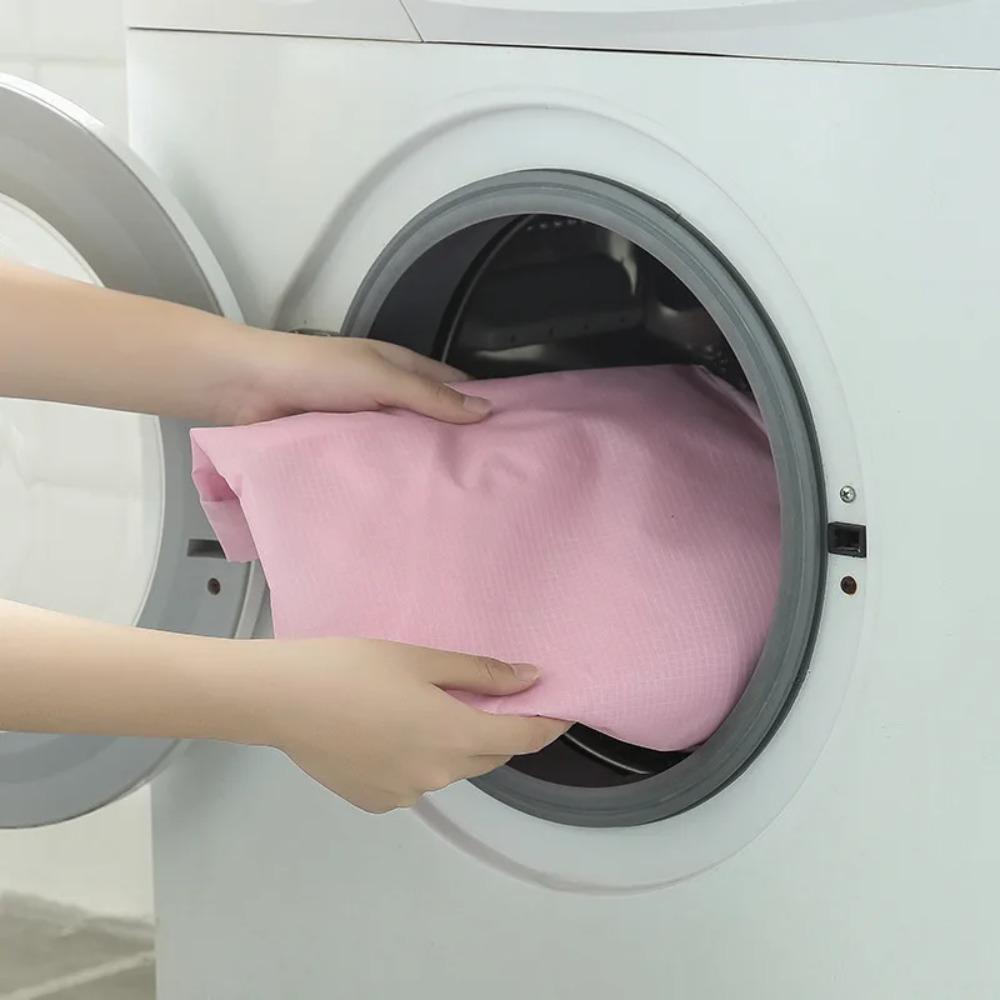 Closet Organizer Simple Pure Color Wrap Clutter Storage Bag Zip Lock Plastic Bag Luggage Organizer Oxford Quilt Storage Bag
