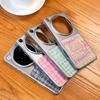 Braided Galvanic Silver Frame Phone Case For Oppo Find X9 Ultra and Oppo Find x9s Pro Slim Hard Camera Lens Protection Cover