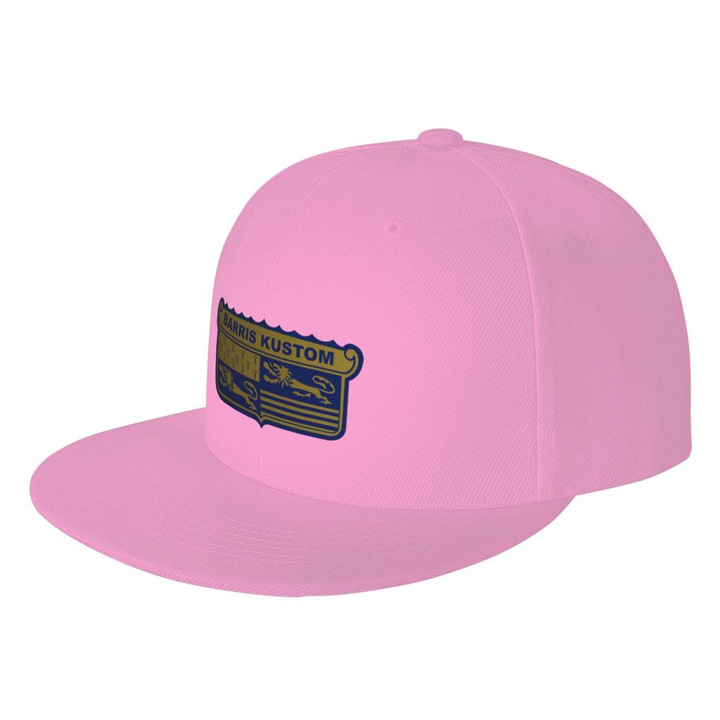 Fashion Barris Kustom Logo Windshield Decal Flat Brim Sun Hat High CostPerforUnisexce Mesh Cap