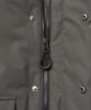Musinsa Standard [City Leisure] Non-Quilted Down Short Padded Jacket [Mud Grey]