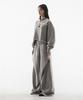 Paensyo Symbol Geometry Flare Sweat Pants - Melange