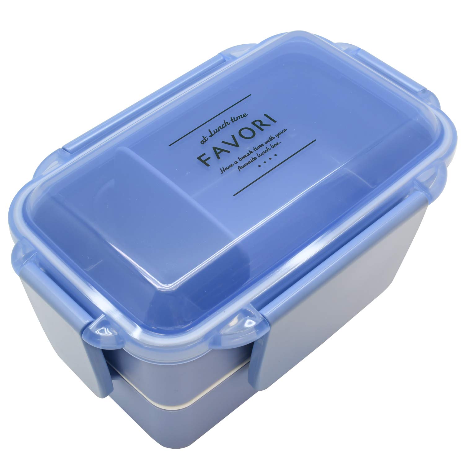 

OSK Lunch Box 2 Tiers Blue PWD-600