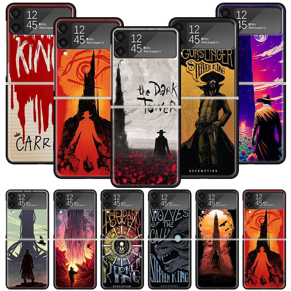 Stephen King The Dark Tower Phone Case For Samsung Galaxy Z Flip 7 6 5 4 3 5G Shockproof Cover Z Flip7 Flip6 ZFlip5 Flip3 Flip4