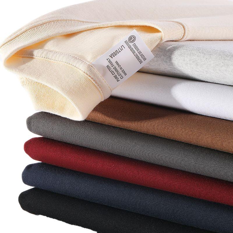 Pure Cotton Regular Shoulder T-shirt with Yifeng Logo - Hebei Plain 220g Advertising Work Shirt