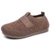 2025 Women's Winter New Velvet Thickened Warm Women's Cotton Shoes Soft Sole Comfortable Shallow Mouth One Pedal Mother Shoes Women