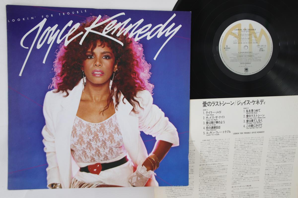 

LP Record JOYCE KENNEDY - Lookin For Trouble AMP28113PROMO A&M 1984 Japan Soul/Funk Used