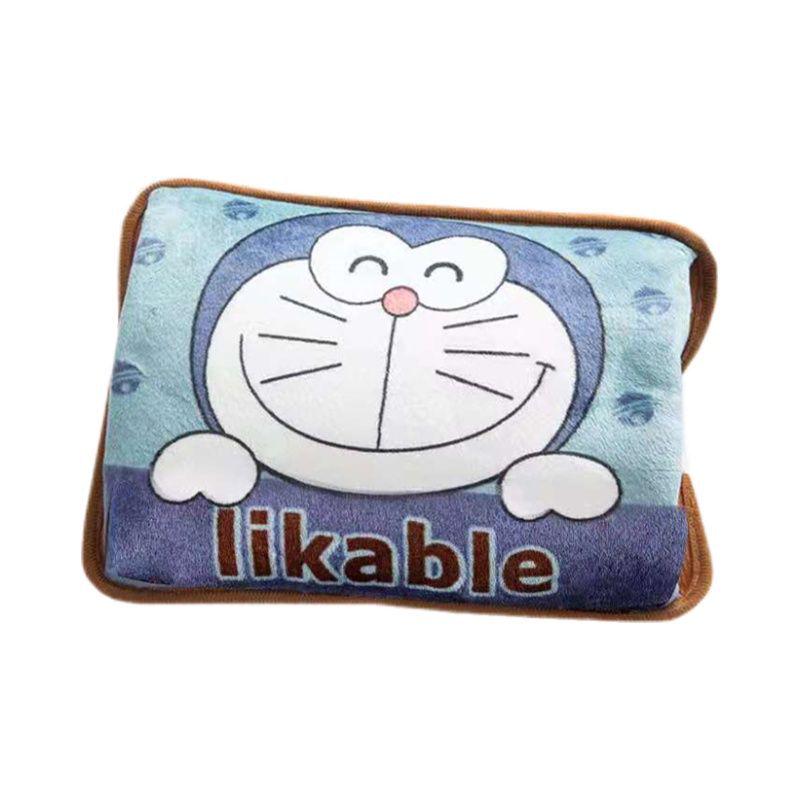 Wiederaufladbarer explosionsgeschützter elektrischer Handwärmer mit Kaninchenfell - Wärmflasche für Winterbettwäsche