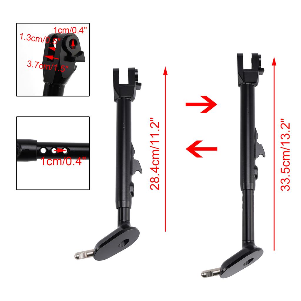 Adjustable Foot Side Stand Kickstand fit for Street Triple 765 R/RS 2023-2025