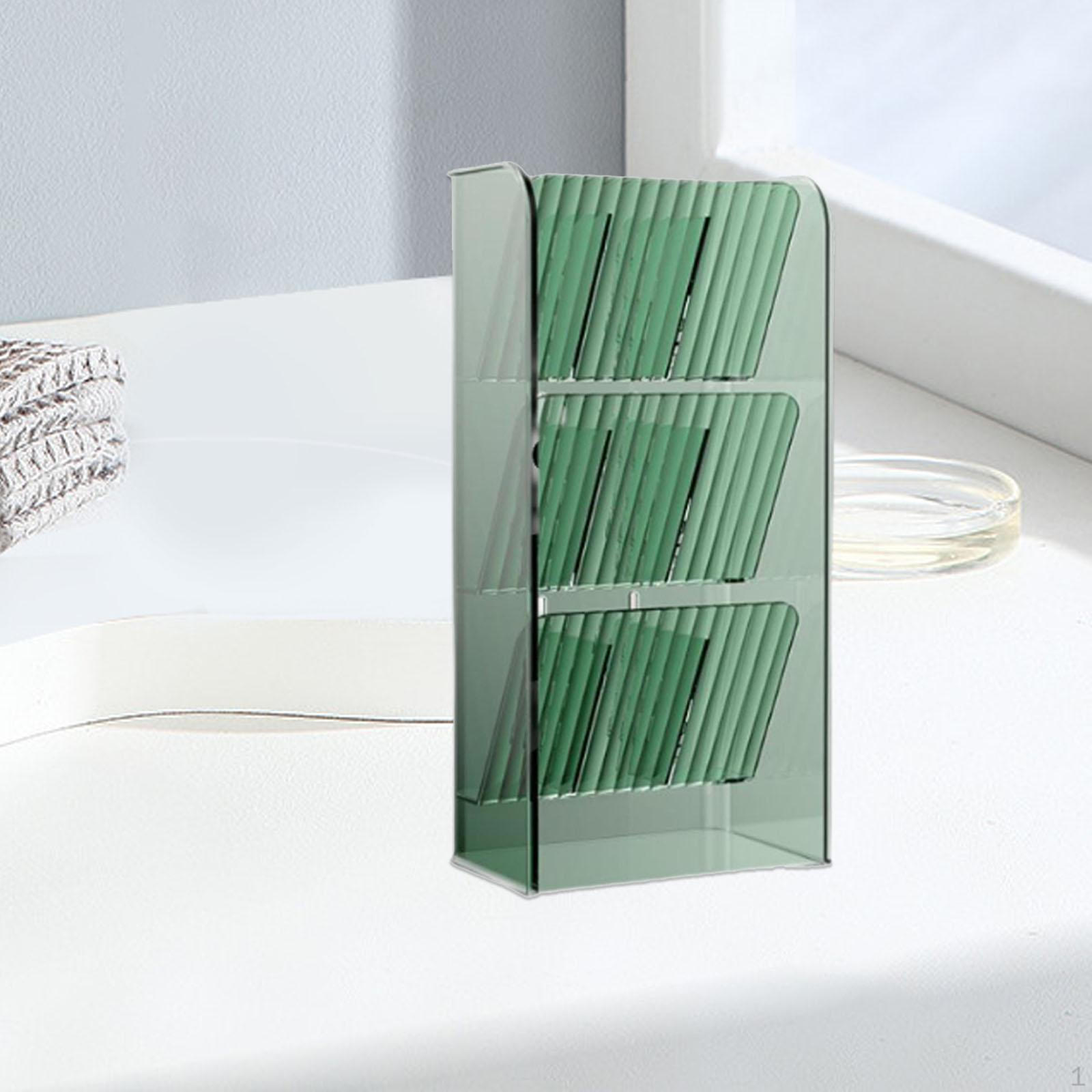 

Держатель для органайзера для косметики, место для хранения косметики, съемная угловая полка для хранения, подставка для специй Green Bevel