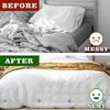 4-20pc Mushroom BedSheet Quilt Clip Anti-Slip Bedding Fasteners Reusable Duvet Cover Blanket Fix Buckle One Button Unlock