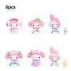 6pcs Uniform Maid Melody Pvc Toy Model Desktop Decoration Child Gift Christmas