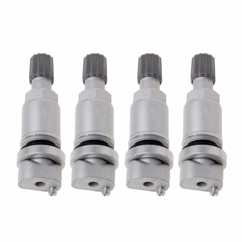 4Pcs TPMS System Tyre Tire Pressure Sensor Valve Stem Repair Kit Fit For Peugeot 407 407SW