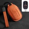 Compatible Car Key Case for Honda CRV, Accord 10th Gen, Civic, XRV, Guandao, Lingpai, Haoying, Binzhi - Cowhide Leather Bag
