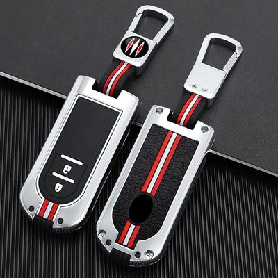 Zinc Alloy Car Key Case For Toyota Rush Daihatsu Tanto La600S La800S La610S Perodua Key Chain Accessories