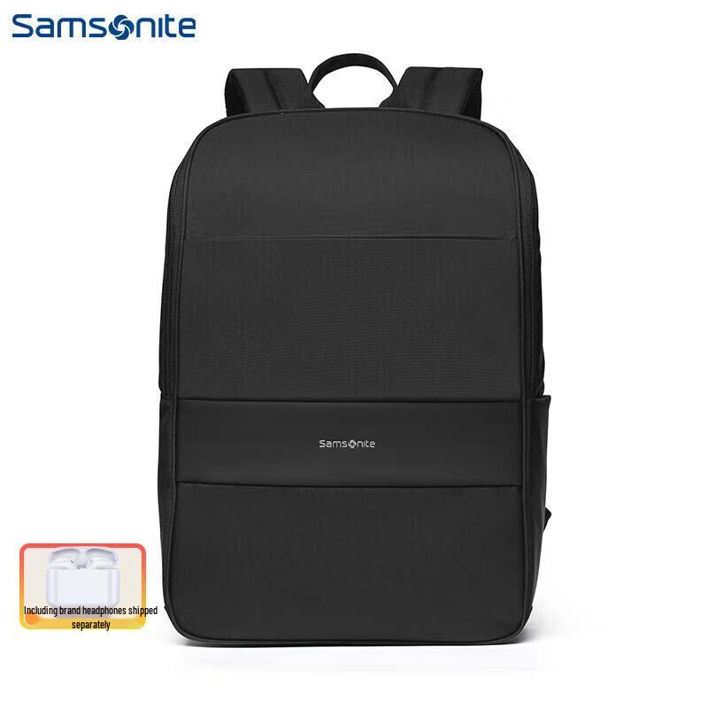 Samsonite TQ3*09003 Unisex Commuter Laptop Backpack with Bluetooth Headset