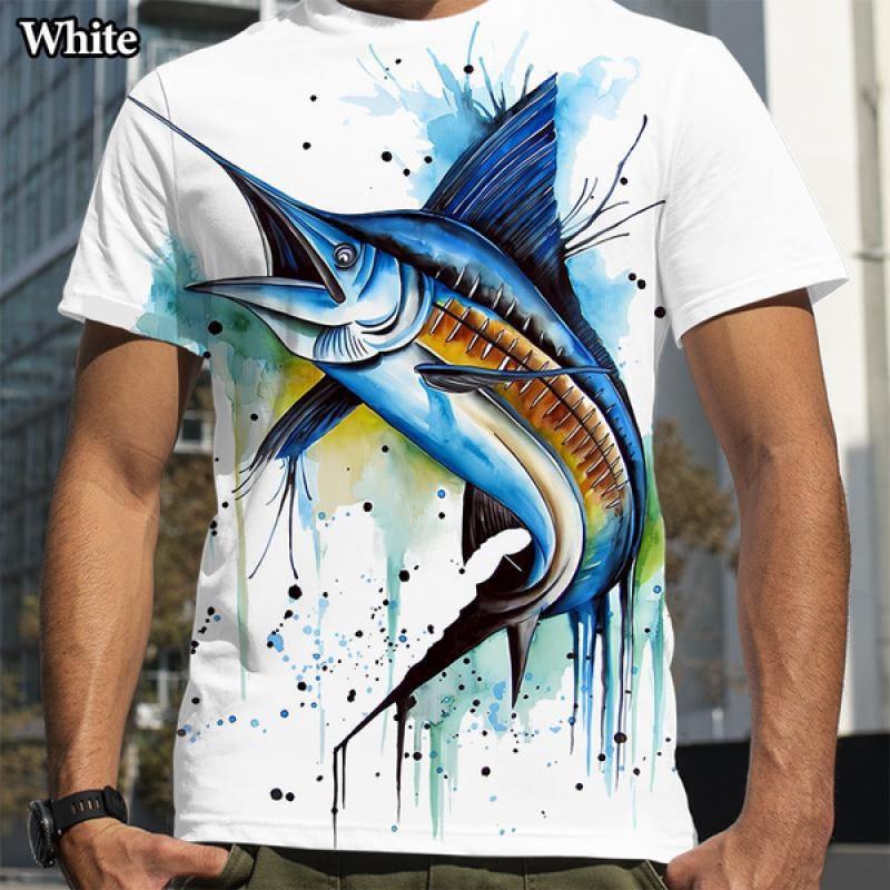 

Мужская и женская модная графическая 3D-печатная футболка Мужская интересная футболка с коротким рукавом 6XL