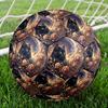 1pc Black Cat Roses Durable Size 5 Soccer Ball Professional Match Training Football Indoor &Outdoor Sports Ball P60170