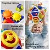 Montessori Early Education Toy Toddler Busy Board Cube Toys 22-in-1 Montessori Sensory Toy for
