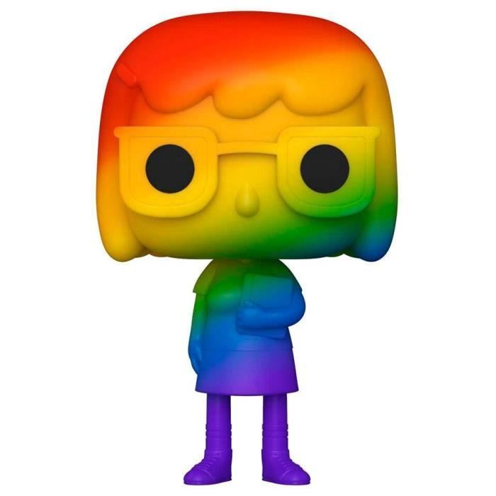 Figurine pop bob's burgers pride tina belcher rainbow - - - ocio stock