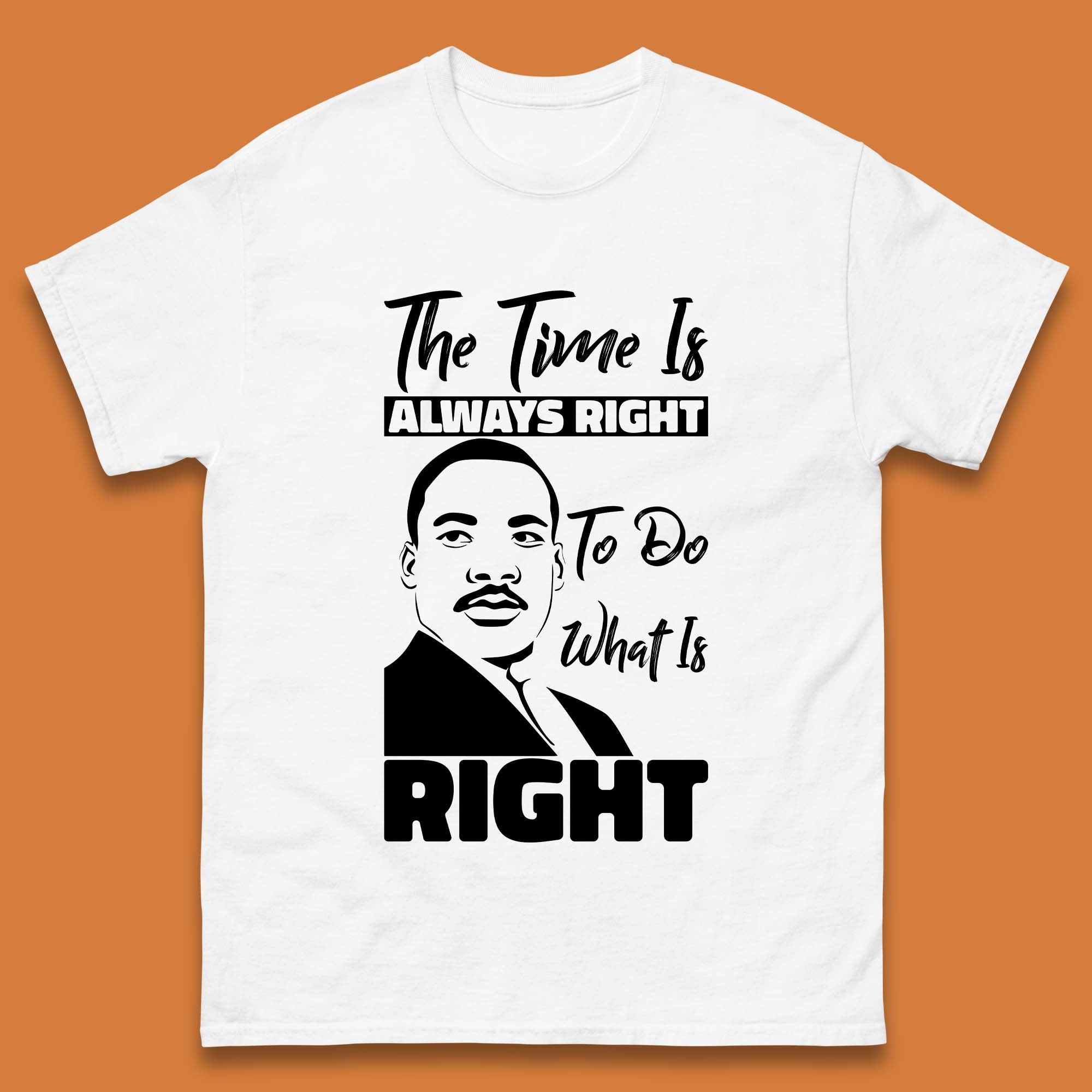 Martin Luther King Jr Quote Mens T-Shirt Womens Tops Tees 2XL