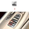 Car Rear Window Switch Button Cover Vehicle Door Glass Control Switch Cap For Mercedes Benz W222 For S Class 2014-