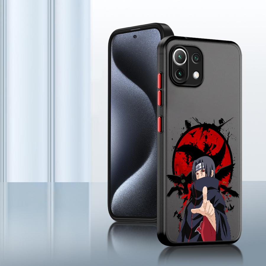Matte Phone Cover Case for Xiaomi Mi 10T 14 13 Pro 12T 11T 13 11 Lite 12x Narutos Uchiha Itachi
