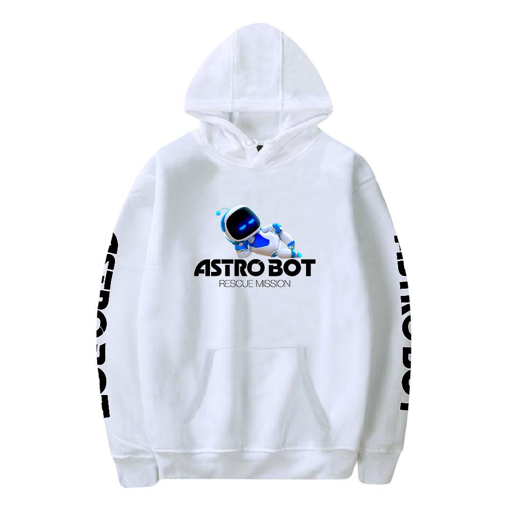 Mens Womens Hoodie Astro Bot Hoodies Streetwear Casual Printed Hooded Pullover Sweatshirts