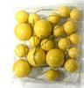20-Piece Mixed Pack: Gold, Silver, Foam & Iridescent Christmas Cake Decoration Balls