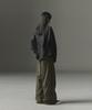 NOT4NERD Side Shirred Nylon Pants - Khaki