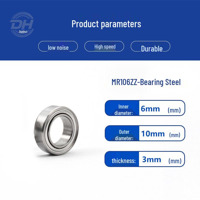 Rust-Proof Stainless Steel Miniature Pulley with Deep Groove Ball Bearing - Anti-Corrosion Gyroscope Ornament Accessory