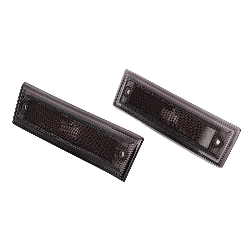 Car Front Bumper Side Marker Light Housing Cover Accessory Replacement for 1981‑1991