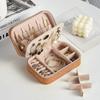 New Jewelry Organizer Display Jewelry Case Box Travel Portable Jewelry Box Storage Organizer Earring Holder Gift