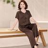 Women's New Chinese Style Embroidered Loose Summer Suit Set