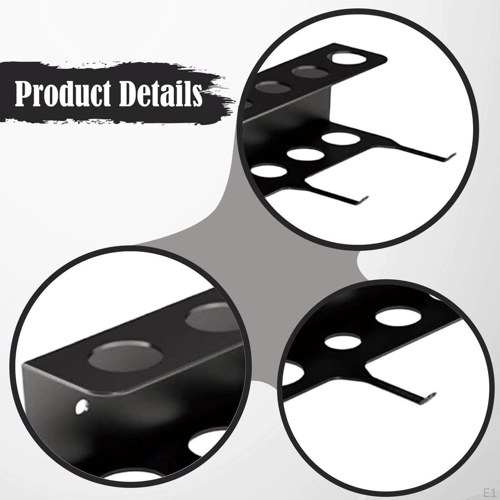 Car Detail Brush Holder,Wall Organizer Hanger Shelf Easy to Install Display Tool Storage Rack for