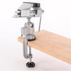 Bench Clamp Vise Table Multifunctional Easy To Install Practical Degree Rotating Aluminum Alloy
