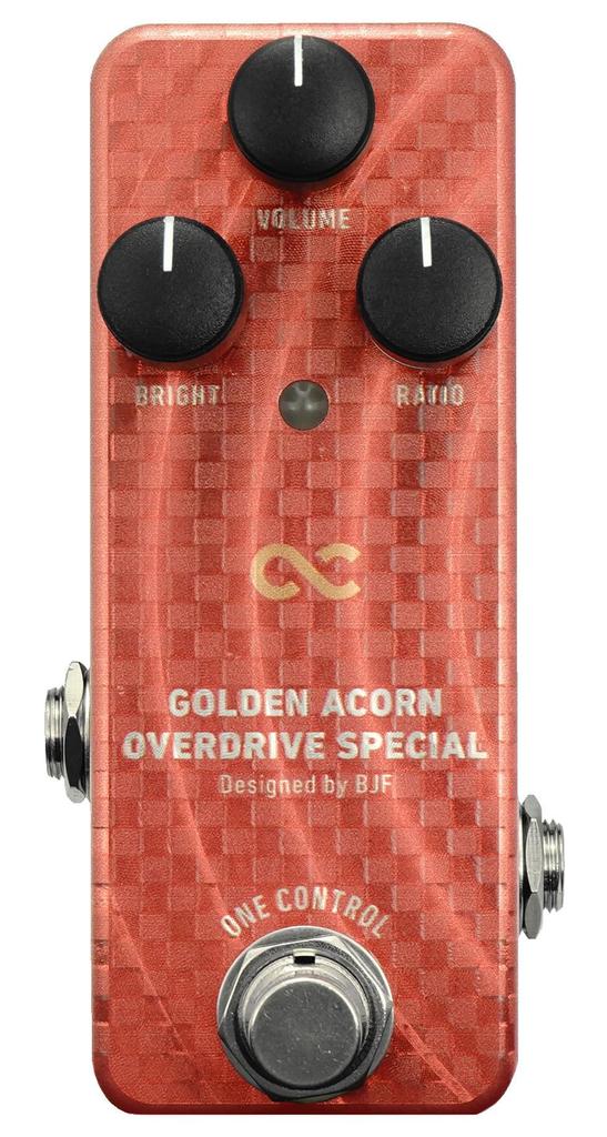 One Control Golden Acorn Overdrive Special Overdrive Guitar Effector