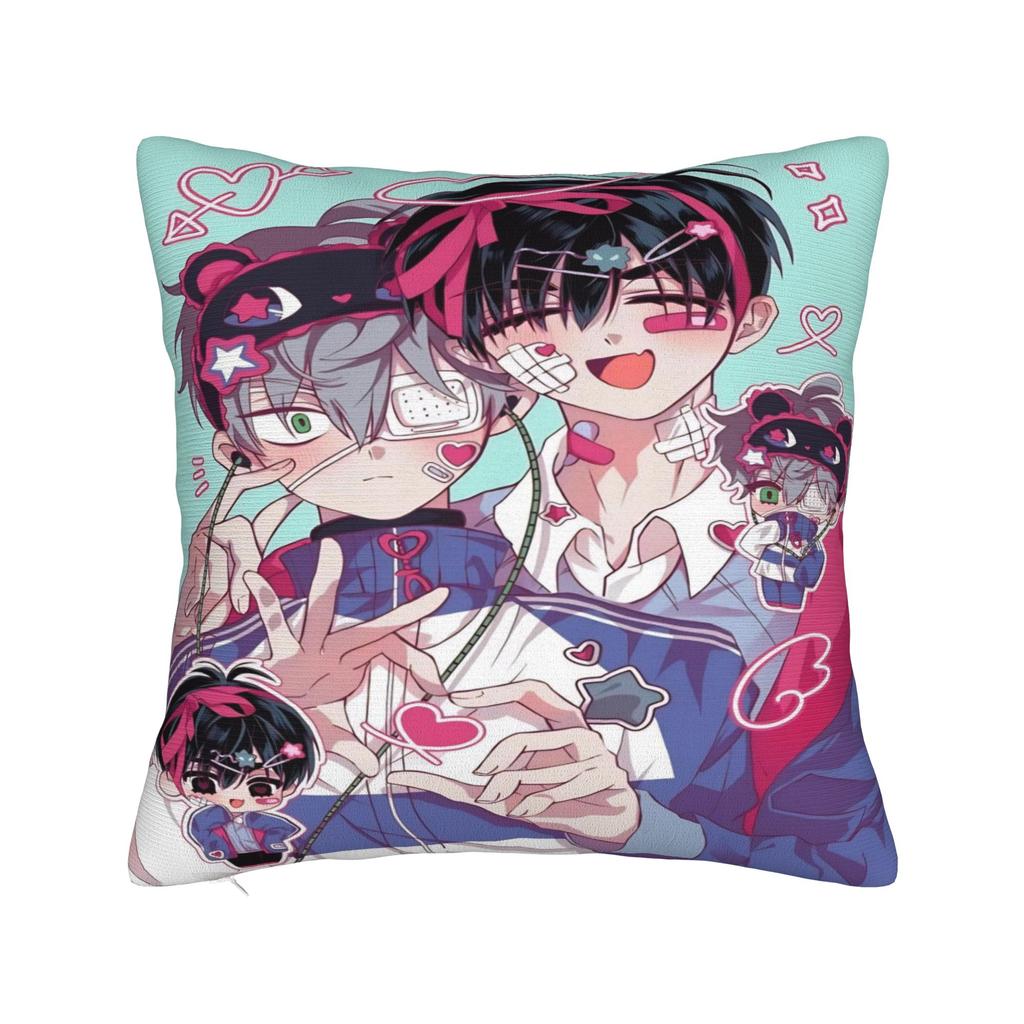 Ivan Alien stage Anime Pillowcases Accessories Soft Cushion Cover  Pillow Covers Bedroom Decorations Zippered Multi Size