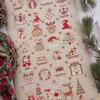 Non-finished Products Christmas Embroidery Kits Funny Needlework Religious Vintage Embroidery Imitation Bamboo Embroidery Frame
