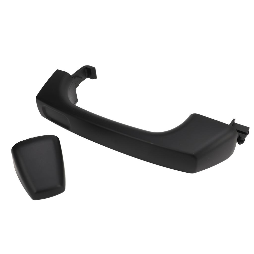 Automotive Exterior Door Handle 1253074667 Door Handle End Cap Replacement for Hummer H3 H3T Black