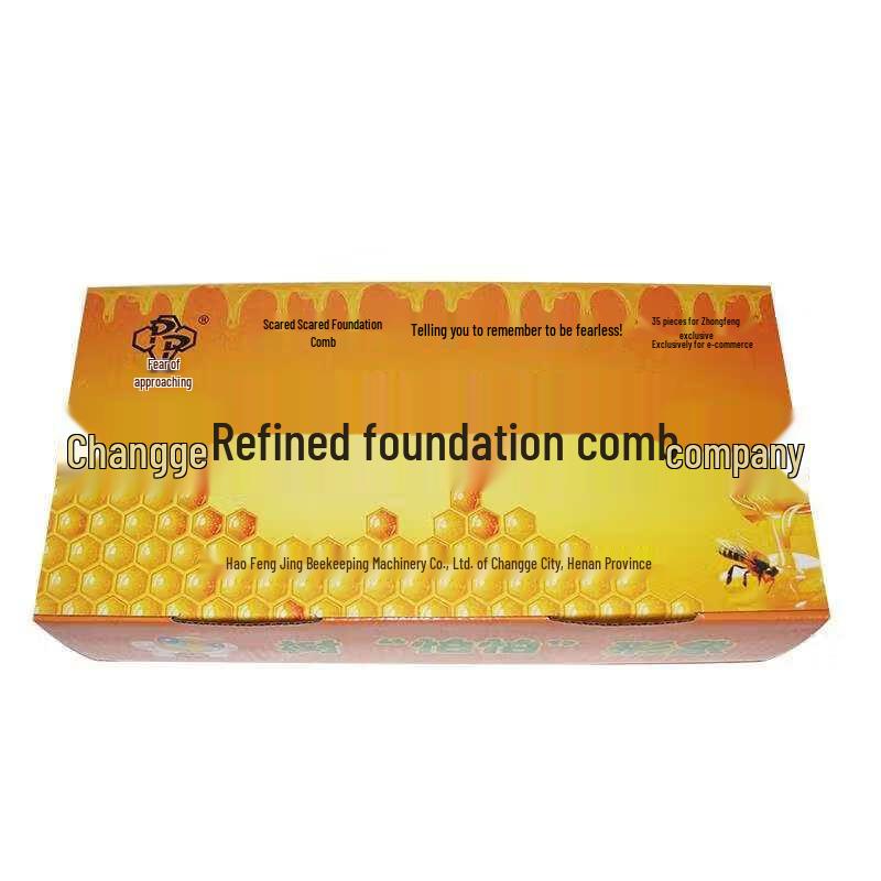

Deep Hive Beekeeping Equipment: Natural Beeswax Sheet for Wild and Solitary Bees.