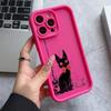 Anime Mädchen Katze Kiki Handyhülle für Apple iPhone 17 Air 16 16e 15 14 Plus 13 12 11 iPhone17 Pro Max X Xs XR 8 Weiche Hülle