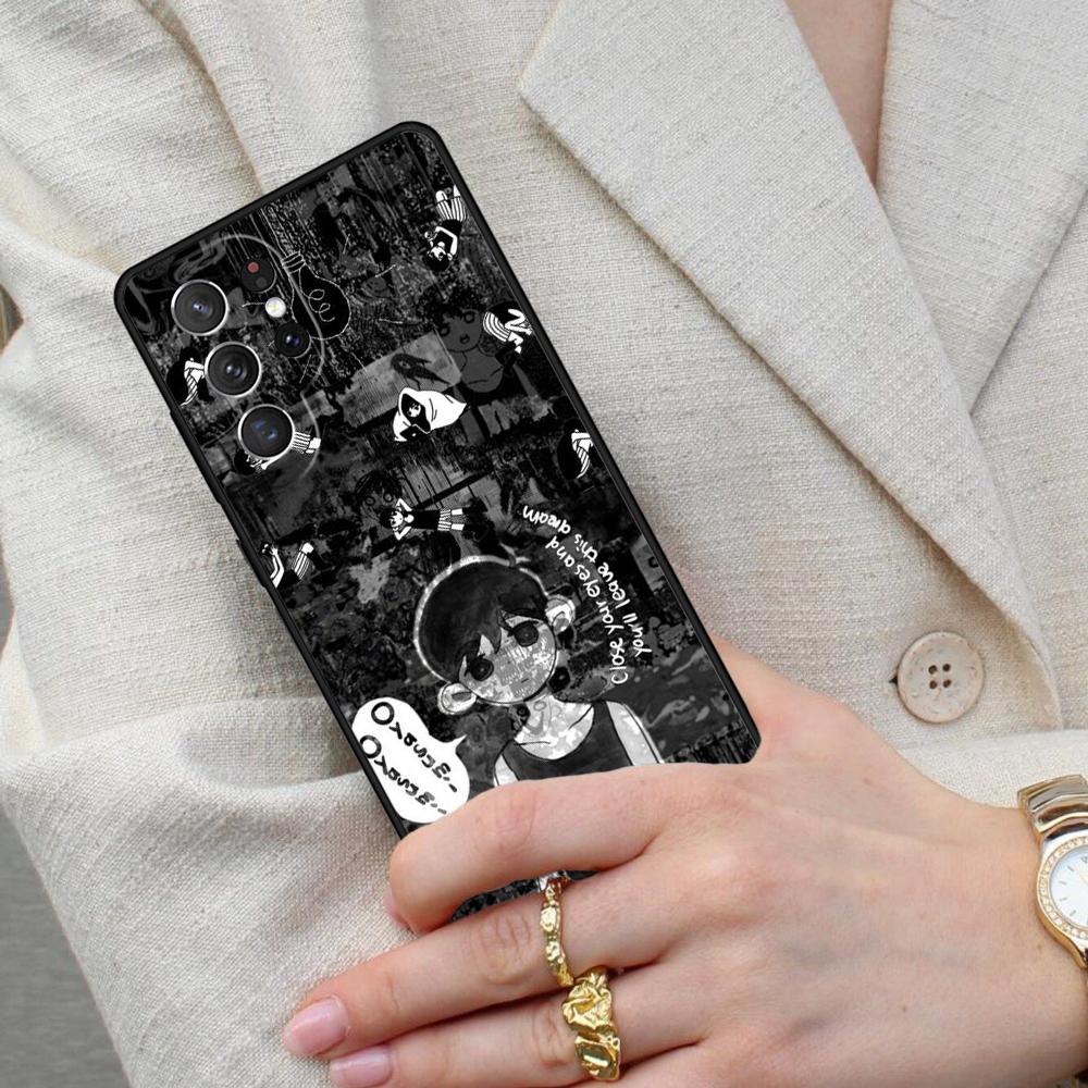 Omori Game Cell Phone Case for Samsung Galaxy S26 Ultra S25 S24 S23 S22 S21 S20 Note10 Cover