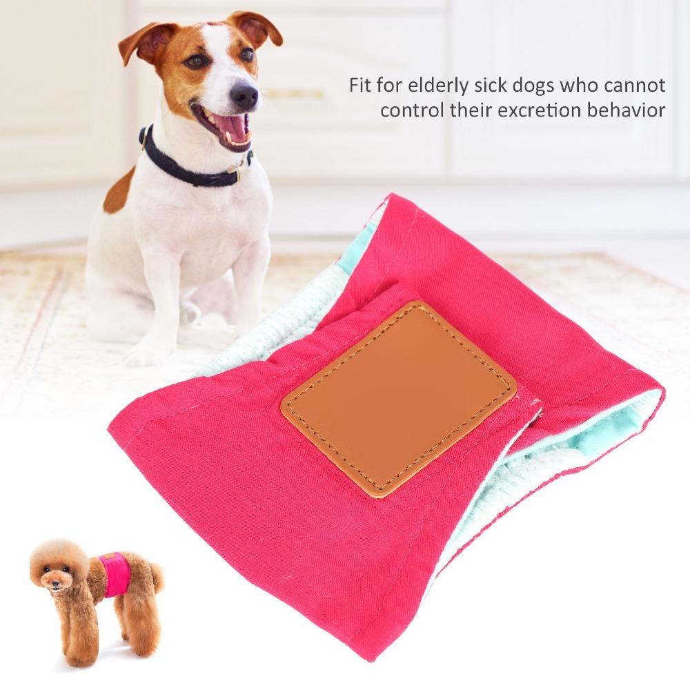 Waterproof Surface Male Dog Belly Band Solid Color Anti-marking Dog Wrap Dog Care