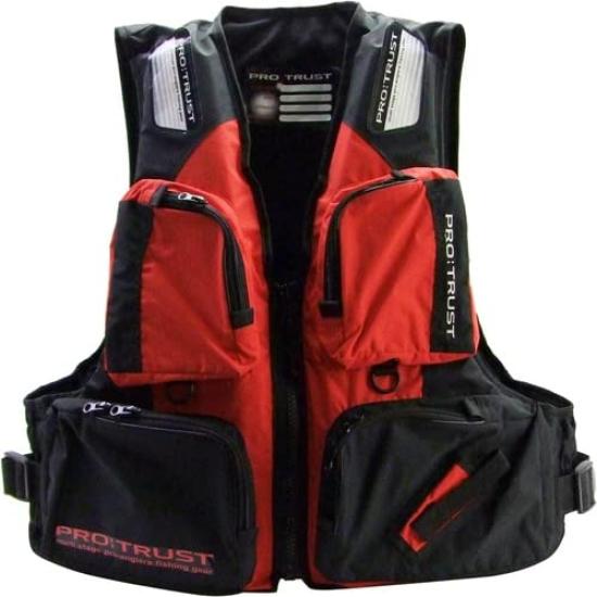 

Protrust Floating Vest Black x Red PT-1018