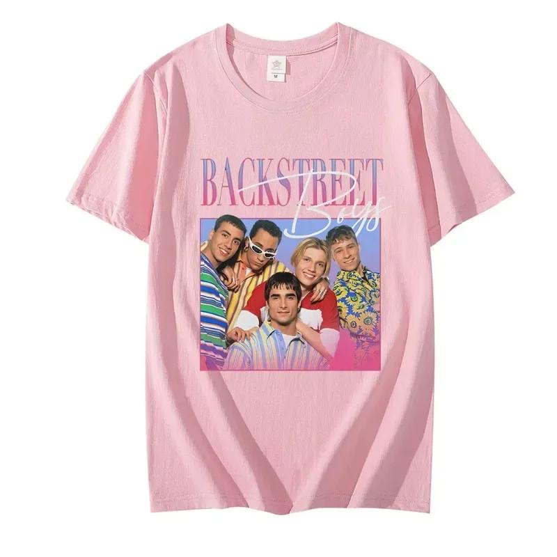 Funny Backstreet Boys T-Shirt Unisex 90s Vintage Tee Shirt Boy Band Mens Womens Throwback Homage T-Shirts Hip Hop Streetwear