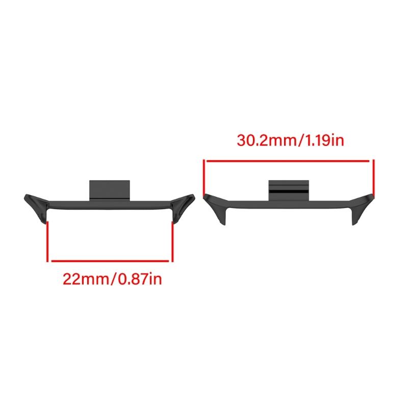 2x Elegant Watchband Metal Link Connector Attachment Suitable for Watches Quick Install Retention Suitable For Watch GT2