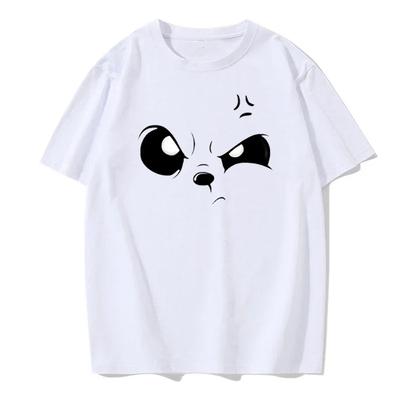 Summer Men's Round Neck Cute and Fun Printed T-shirts, Fashionable, Casual and Versatile Daily T-shirts for Men